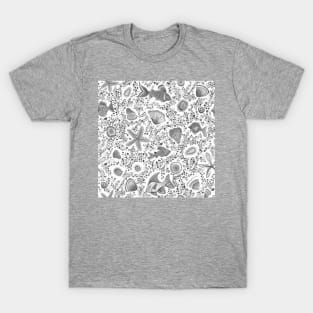 Gray Fishes T-Shirt